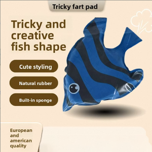 Sac à fesses en éponge amusant, taille et couleur personnalisables, avec motif poisson tropical océanique, pour cadeaux de fête, article de blague fantaisie - Product Image 4