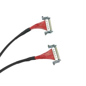 Kabel Konverter Kustom untuk Laptop TV 30-Pin 2-Kanal 8-Bit Fleksibel PVC Tembaga untuk Layar LCD Elektronik - Product Image 5