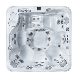 Virlux Popular Jacuzzi à remous pour <span class=keywords><strong>6</strong></span> <span class=keywords><strong>personnes</strong></span> avec LED Waterline, intérieur/<span class=keywords><strong>extérieur</strong></span> - Product Image 4