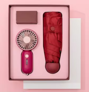 LS03暑い夏の結婚式と誕生日パーティーのプロモギフトセットには、ガールフレンズボーイズ用のミニファンアンブレラが含まれています。 - Product Image 4