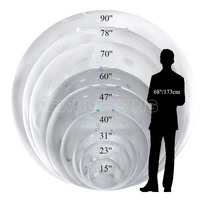 Ballons sphériques miroir gonflables pour événements, mariages, décorations de fête, PVC, grands ballons miroir métalliques brillants gonflables