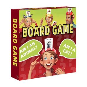 Jeu de cartes personnalisé avec impression de logo, respectueux de l'environnement, jeu de société pour adultes, durable, portable, jetons en papier, familial - Product Image 1