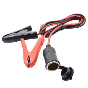 Xe Pin bơm cá sấu Thuốc lá nhẹ hơn điện ổ cắm Adapter Splitter Clipper với dây dẫn đồng và cách nhiệt PVC - Product Image 4