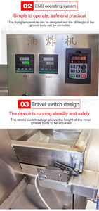 Chất Lượng Cao Giá Tốt Nhất Công Nghiệp Máy Chiên Tự Động Xả Gas Nồi Chiên Nóng Bán Dễ Dàng Hoạt Động Điện Khí Đốt Tự Nhiên - Product Image 4