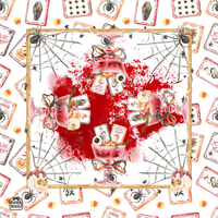 Bama Produk Terbaru SCREAM QUEENS Alas Mahjong CustomArtwork Karet Alam Sentuhan Lembut Anti Kusut Kemasan Gulung untuk Keluarga dan Anak-Anak