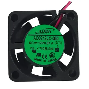 ADDA-Fuente de alimentación axial, ventilador de refrigeración axial, interruptor de grabación de vídeo, servidor, 2,5 W, 0,84 RPM, 8000 CM, 12V, DC 0.07A, 1.8CFM, W