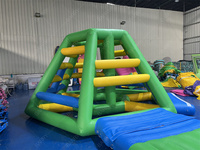 Équipement de jeux aquatiques géants en PVC pour l'extérieur, parc aquatique gonflable flottant pour adultes en promotion