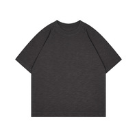 Tshirt grossiste Oem haute qualité 100% bambou vierge T-shirts pour hommes poids lourd surdimensionné t-shirt col rond t-shirt personnalisé