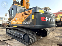 Mejor Precio, Excavadora Sany 215 Reacondicionada, Motor Isuzu Original, Excavadora de Cadenas SY215C de Segunda Mano para Movimiento de Tierras