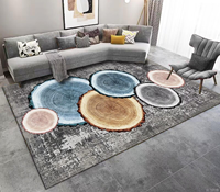 Tapis de Salon 3D Imprimé 160x230 cm Style Européen pour la Maison