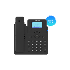 Téléphone IP PoE d'entrée de gamme pour entreprise, série C60, modèles C60U, C60UP, C60S, <span class=keywords><strong>C60SP</strong></span>, C60L, C60LP - Product Image 1