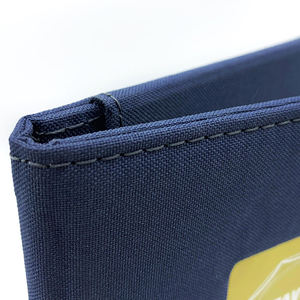 Porta-Cheques de Tela Azul a Cuadros para Restaurante, con MOQ Bajo - Product Image 6