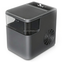 Machine à glaçons rapide Hot Nugget 180W 15kg/24h, réservoir d'eau 1.1L, portable pour la maison et le bureau, fabrication de glaçons, approvisionnement direct usine