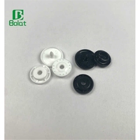 Boutons-pression ronds en plastique T5 pour accessoires de sac de bricolage Attache à bouton rapide pour vêtements et artisanat pour bavoirs et autres projets