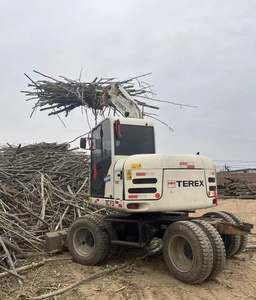 2020 70Wwheeled Mini Escavadeira Usada com Balde Motor Elétrico 7T Quase Novo e Original Escavadeira Digger para <span class=keywords><strong>Terex</strong></span> - Product Image 4