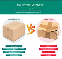 Boîtes d'emballage en carton ondulé de grande taille, pliables, pour déménagement, expédition, vente en gros