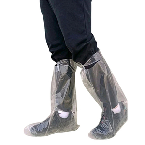 Anti Slip Disposable Waterproof Dustproof Reusable <b>Ankle</b> & <b>Bootie</b> Rain Shoe Covers Overshoes for Winter Autumn - Product Image 2