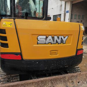 Excavadora SANY SY55C usada Mini excavadora de 5 toneladas Buen estado con bomba de motor original Venta en el sitio - Product Image 2