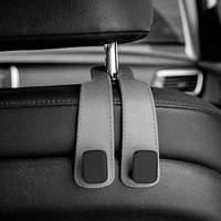 Crochets de fixation pour appuie-tête de voiture OLIVER – Organisateur de sacs et de rangements pour dossier de siège – Fixation automobile non finie, sans matériau