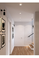 Spot encastré LED RONSE pour plafond commercial, intérieur, préréglé, 20W, CCT réglable, dimmable, anti-éblouissement