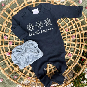 Pelele de <span class=keywords><strong>Navidad</strong></span> orgánico para bebé, mono con cremallera, <span class=keywords><strong>pijama</strong></span> de bambú con cremallera, <span class=keywords><strong>pijama</strong></span> recién <span class=keywords><strong>nacido</strong></span>, fabricante de ropa de bebé - Product Image 6