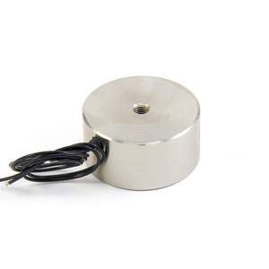 Diamètre 80mm rond grand <span class=keywords><strong>électro</strong></span>aimant de maintien Dc 12v 24v 120Kg <span class=keywords><strong>électro</strong></span>-aimant électrique - Product Image 4