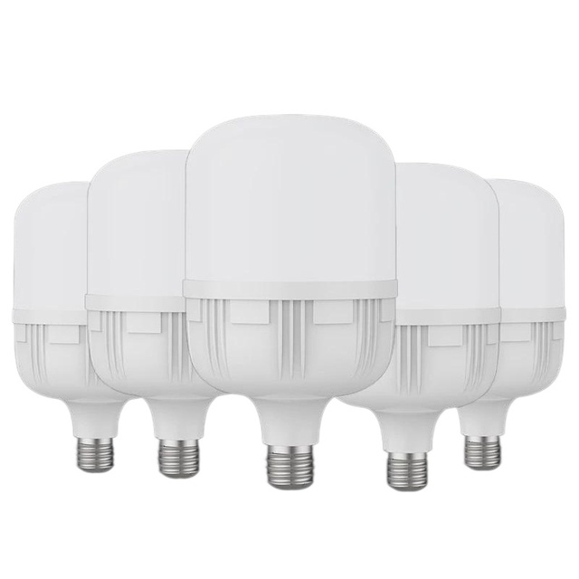 LED Lamp Bulb Light Lighting E27 220V Energy-saving High-brightness No flicker High Power Tri-proof light Globe 10W 40W 6500K