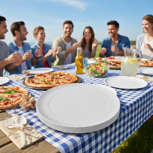 Platos de Cartón de 32 cm, 50 Unidades, B2B - Product Image 3