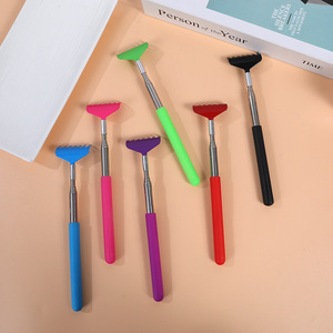 Pen Style Colorful Teeth Stainless Steel Retractable Itch Scratcher Telescopic Back Scraper - Product Image 3