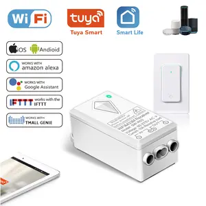 Praktische Hot Sale Smart Switch APP Fernbedienung Smart Switch Wifi Alexa Tuya Sprach steuerung Wireless Smart Switch
