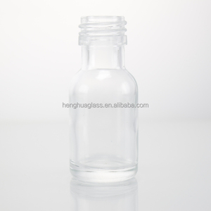 Vente chaude Rond En Verre Transparent Mini 20ml Liqueur Spiritueux <span class=keywords><strong>Alcool</strong></span> Vodka Bouteille pour Gin Whisky Rhum Tequila Brandy avec Bouchon À Vis - Product Image 4