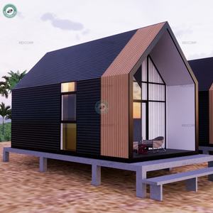 Casa Modular de 35 m2 con Marco A, 1 cama, 1 baño, nuevo diseño, cabaña prefabricada, complejo turístico Modular, <span class=keywords><strong>Chalet</strong></span> en Perú - Product Image 3