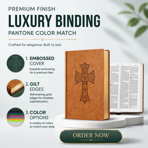 Vente en gros de Bibles Saintes en <span class=keywords><strong>anglais</strong></span> et en espagnol, couverture rigide en cuir PU, fabrication sur mesure, maison d'édition - Product Image 3