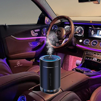 Meilleure Vente Diffuseur d'Arômes Intelligent Portable USB Rechargeable pour Voiture, Diffuseur de Parfum Huile Essentielle