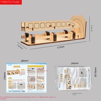 Tech Little Creation Tren de Levitación Magnética de Madera STEAM Kit de Experimentos Científicos para Bebés Materiales de Manualidades DIY Venta al por Mayor