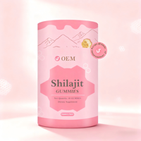 Gummies Shilajit 3000mg, Complément Haute Concentration avec 75% d'Acide Fulvique et Oligo-éléments pour le Soutien Énergétique