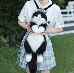 2025 वसंत गर्मियों की प्यारी बिल्ली बिल्ली बैकपैक नवीनता प्यार - Product Image 4