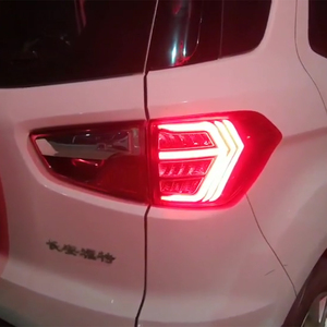 Lámpara trasera DRL + de + Parque + bombilla de señal decoración lámpara coche LED luz trasera para <span class=keywords><strong>Ecosport</strong></span> 2013-2019 luces de cola lámpara de la niebla - Product Image 4
