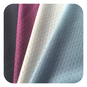 Tissu maille tricotée papillon MY Stock 95% polyester 5% élasthanne 150g/m² léger extensible effet œil-de-perdrix pour vêtements de sport et t-shirts - Product Image 4