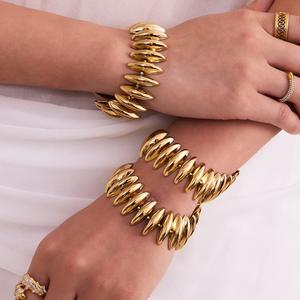 ใหม่สร้อยคอลูกปัดที่นิยมประกอบด้วยมือทำจาก<span class=keywords><strong>ปลาทอง</strong></span>สแตนเลส - Product Image 2