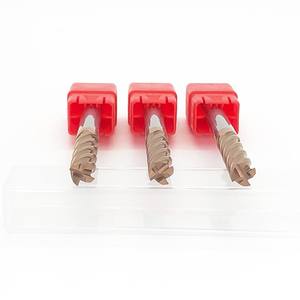 HRC55 <span class=keywords><strong>Extra</strong></span> Long 4 cannelures carré <span class=keywords><strong>fraise</strong></span> en bout CNC mèches de routeur 6mm/10mm diamètre de tige carbure monobloc traitement des métaux en boîte HSS enduit - Product Image 5