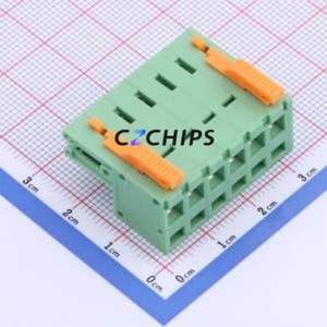 KF2EDGDJ-5.0-6P Plug-in Terminal Block P=5mm Connector ( Connector Type: Plug )( Construction: 1x6P )( Pitch: 5mm ) - Product Image 1