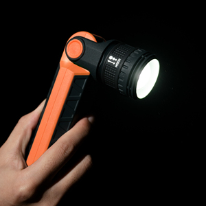 1000 sáng độ sáng cao làm việc ánh sáng 180 ° có thể điều chỉnh thiên thần đèn pha & Spotlight Đèn pin Torch với cơ sở từ tính - Product Image 1