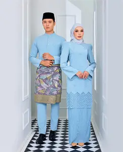 New Arrival 2024 Moden Baju Kurung Abaya Traditional Modern Muslim Clothing Design