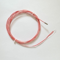 Sonde de température miniature RTD PT100, 3x10mm, câble PTFE étanche, 3 fils, résistante à la corrosion, -50-400°C