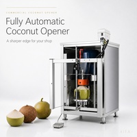 Machine à éplucher les noix de coco, machine à décortiquer les noix de coco, traitement commercial en acier inoxydable pour les exploitations de noix de coco