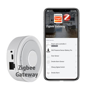 ZB-WG-5 Tuya Smart Life ZigBee Smart Wireless <b>Wired</b> Gateway Hub Home Smart Bridge Remote Linkage Devices WiFi Central <b>Control</b> - Product Image 1