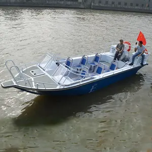 6.5M/21,3ft Kleine Visserijpatrouille Werkboot Fabrikant Gespecialiseerd In Aluminium Speedboten