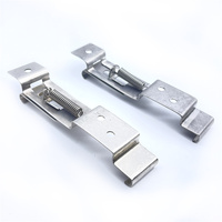Support de plaque d'immatriculation en acier inoxydable à ressort pour voiture européenne, support de plaque de remorque, clip à ressort estampé, taille personnalisée