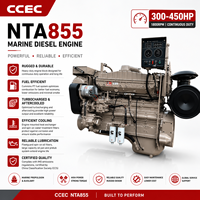 Moteur diesel marin SCDC CCEC Cummis NTA855-M400 400 ch 1800 tr/min 6 cylindres 4 temps turbocompressé pour propulsion de bateau